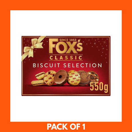 Fox's Classic Biscuit Selection Box 550g x 1