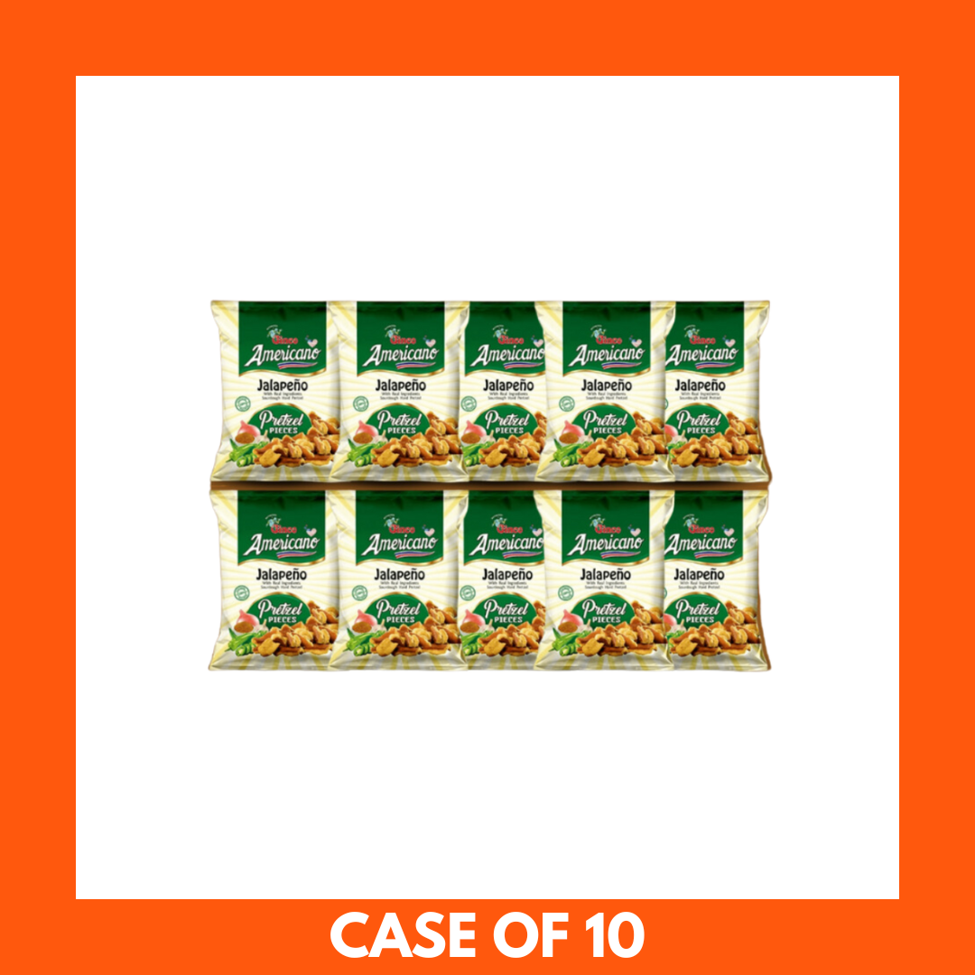 Americano Jalapeno Pretzel Pieces (Pack of 10)