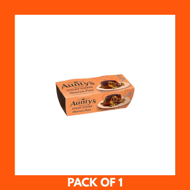 Aunty's Sticky Toffee Puddings 2's x 1