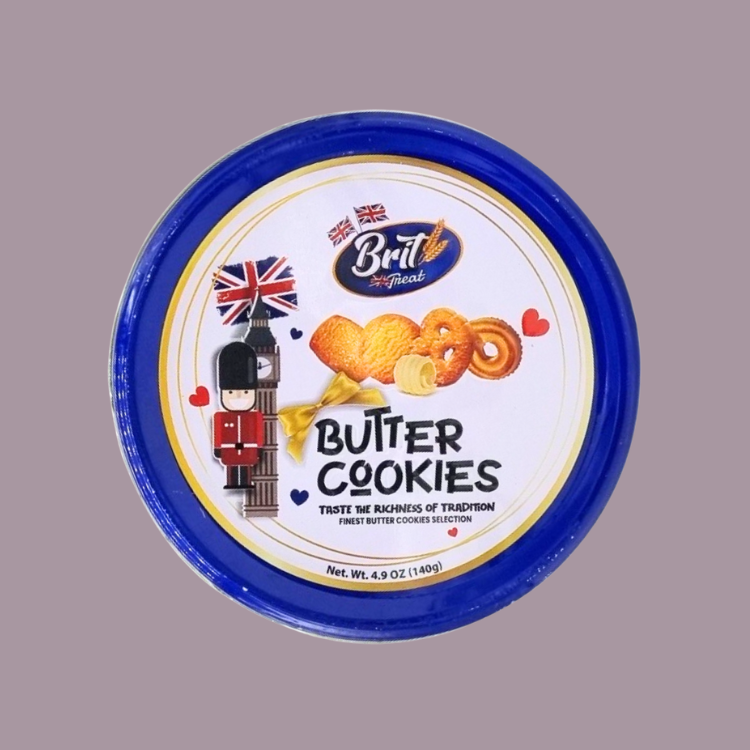 Brit Biscuits Butter Cookies Selection 140g x 1