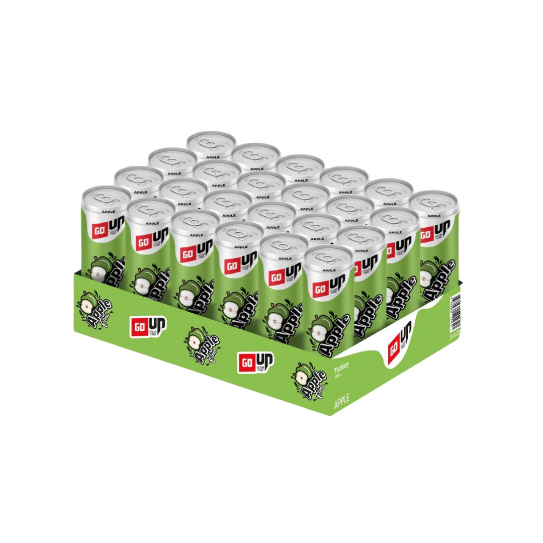 Case of Go Up Apple carbonated drink for wholesale