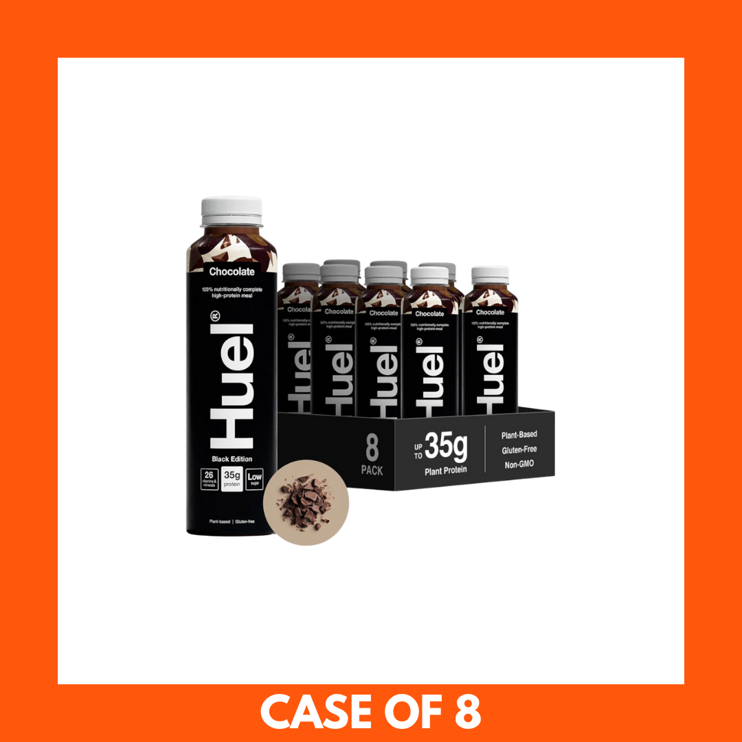 Huel Chocolate Black Edition Complete Meal Drink 500ml x 8