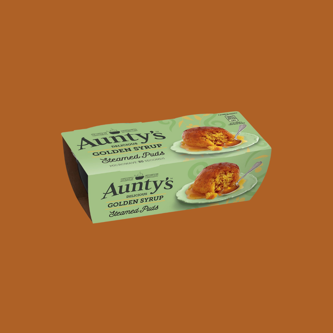 Aunty's Golden Syrup Steamed Puddings 190g x 1