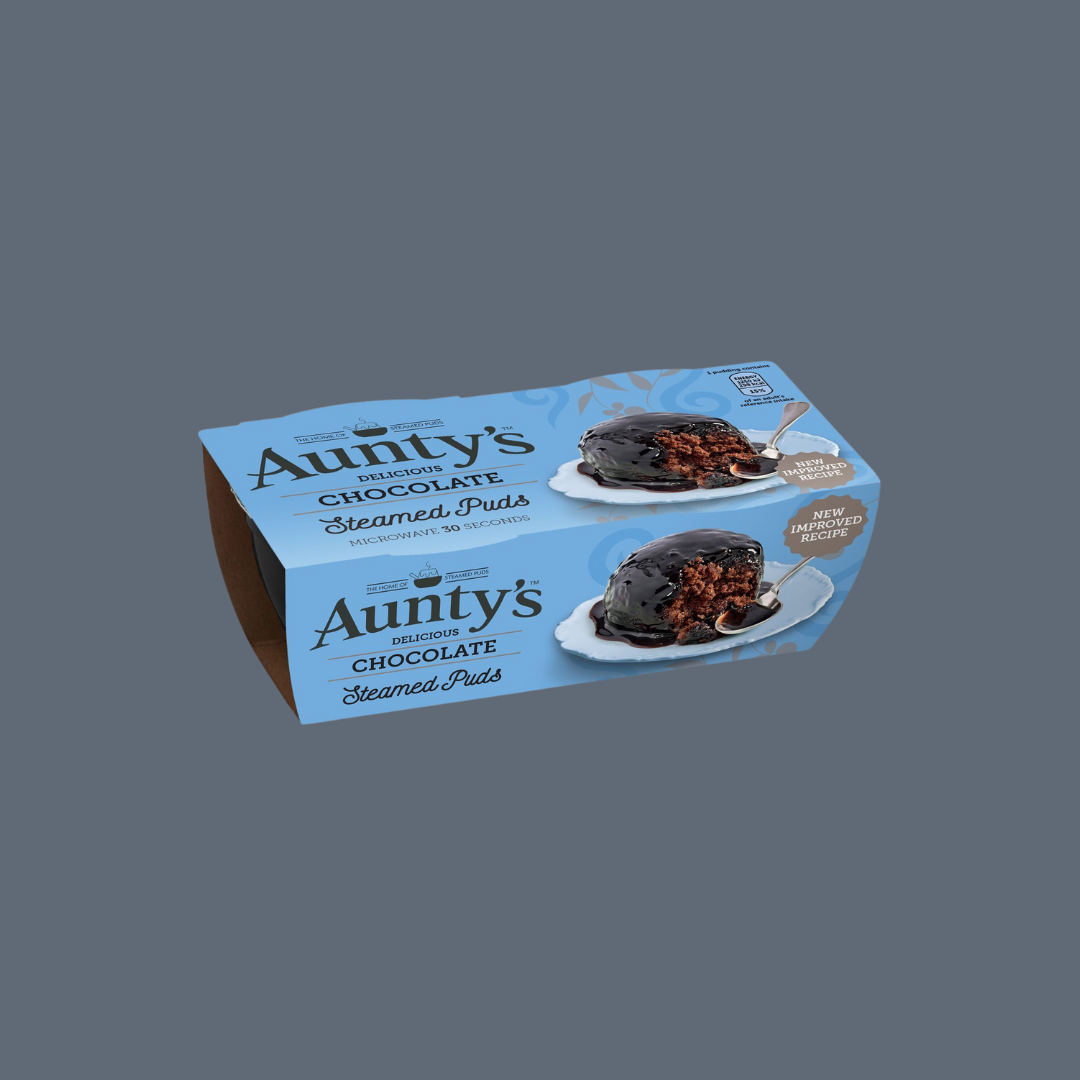 Aunty's Chocolate Steamed Puddings 2's x 1