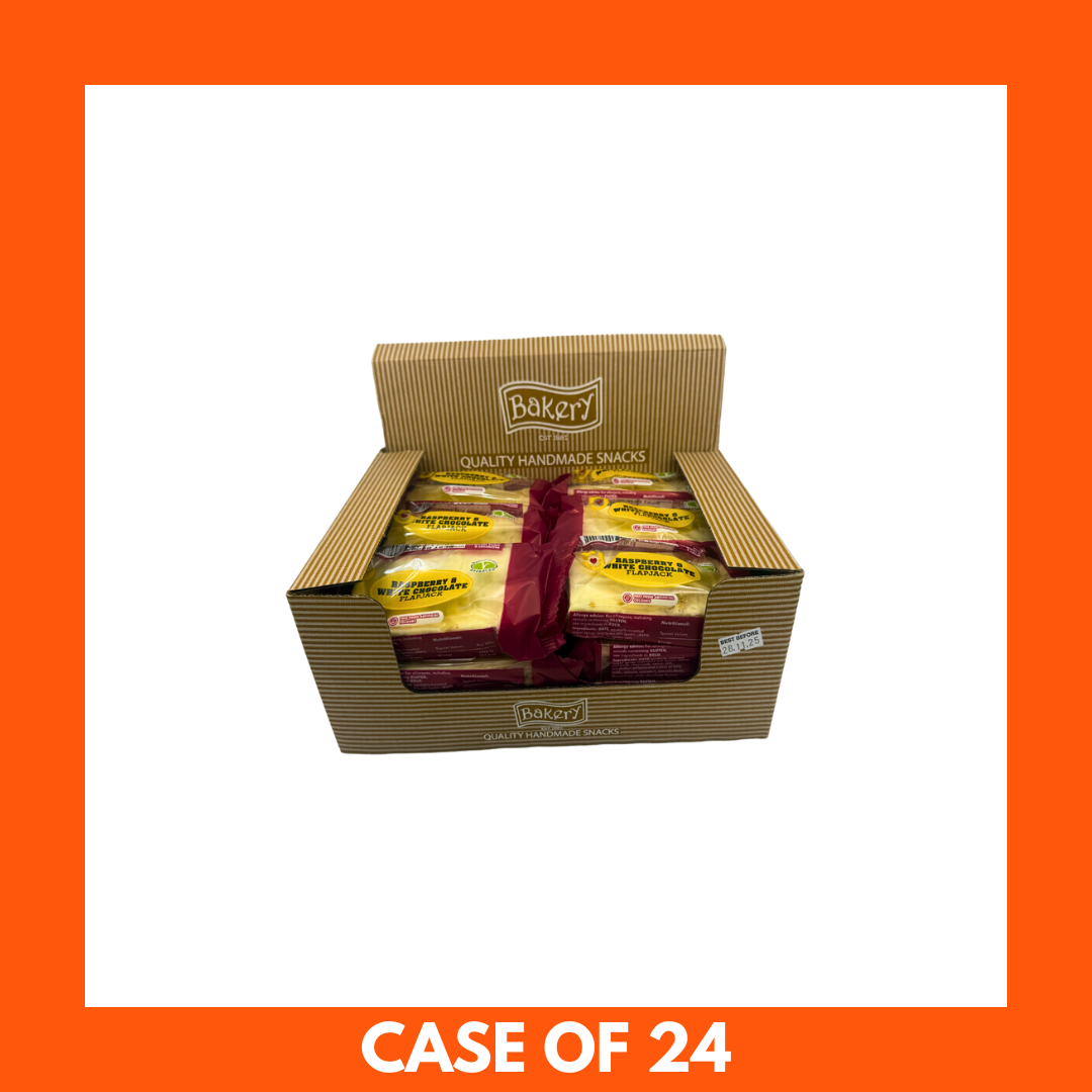 RJ Raspberry & White Chocolate Flapjacks