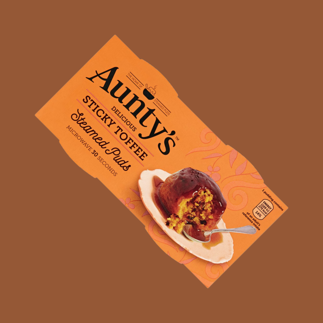 Aunty's Sticky Toffee Puddings 2's x 1