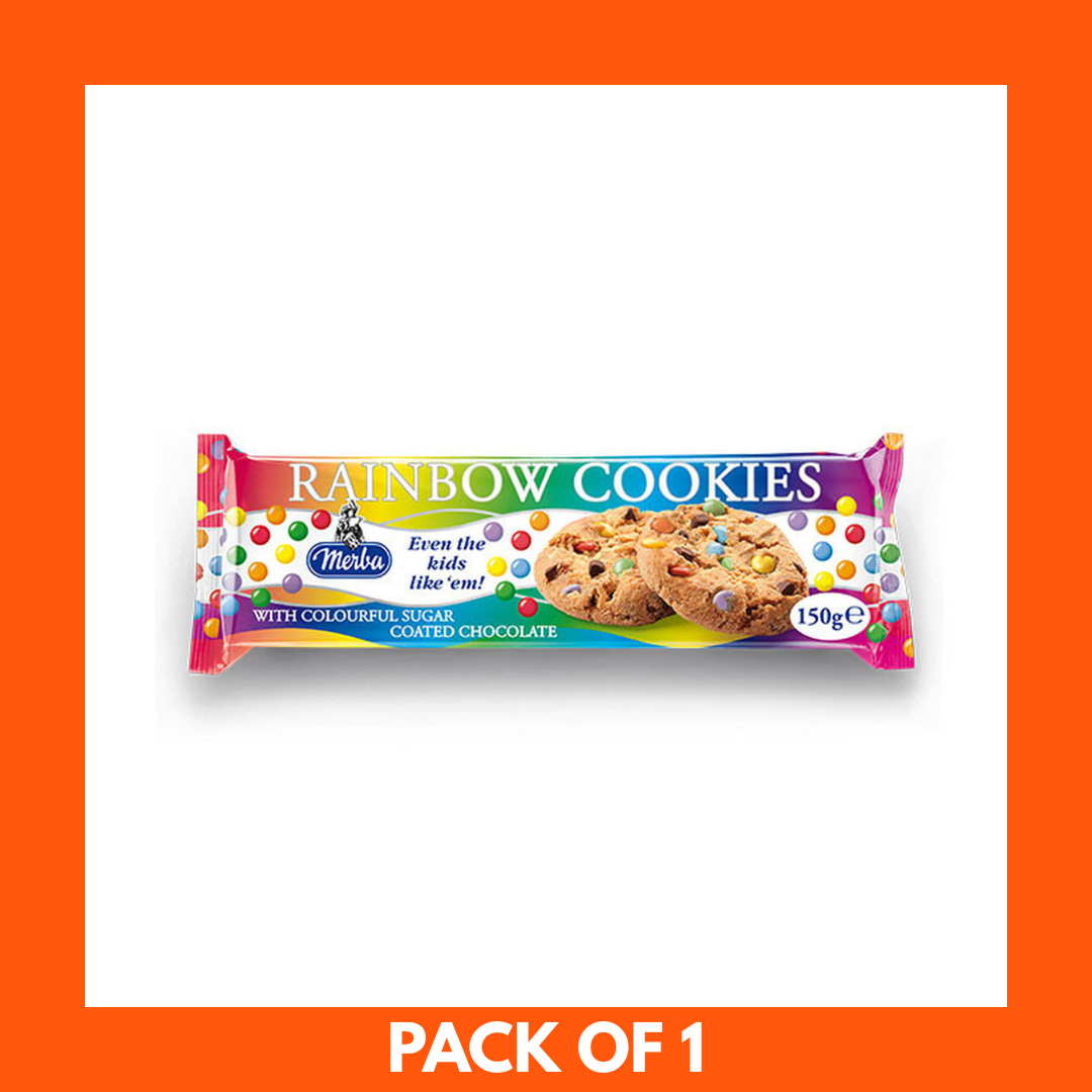 Merba Rainbow Cookies 150g x 1