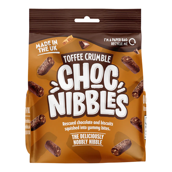 Chocolate Nibbles Toffee 135g x 12