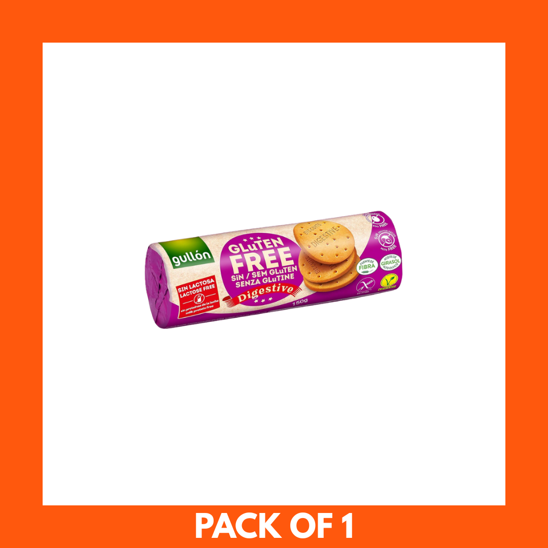 Gullon Gluten Free Digestive Biscuits 150g x 1