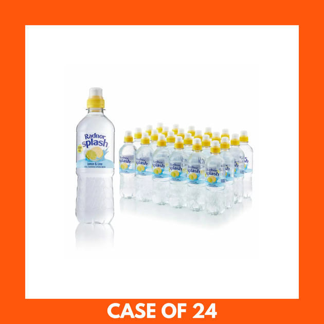 Radnor Hills Splash Lemon and Lime 500ml x 24