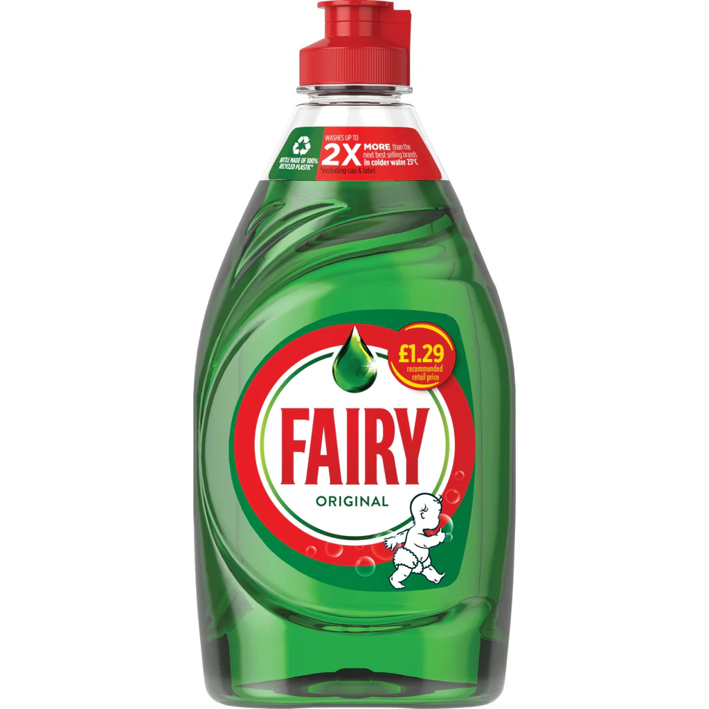 Fairy Original Washing Up Liquid 320ml x 130 cases *FULL PALLET* / £8.29 per case