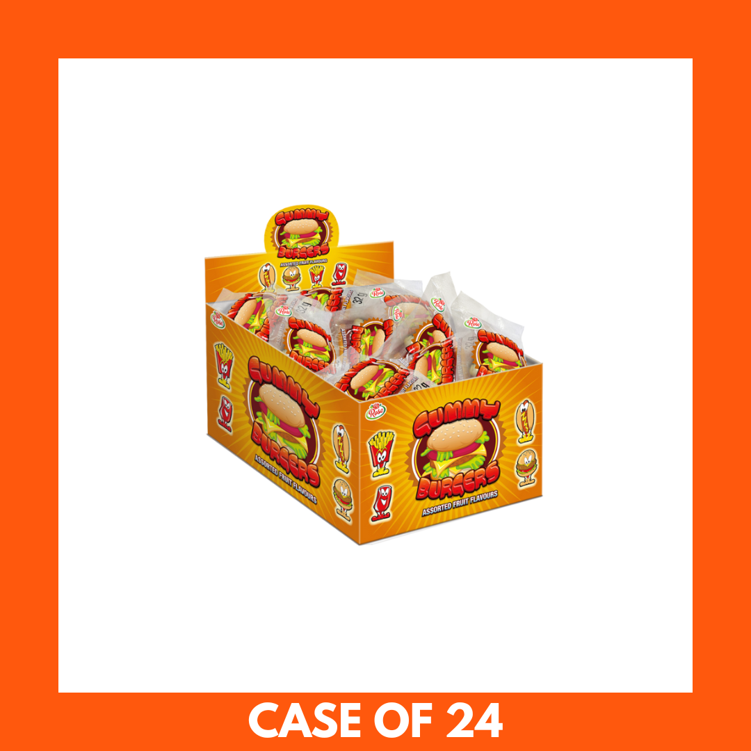Candy Castle Crew Gummy Burger 32g  x 24
