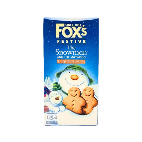 Foxs Festive The Snowman Mini Gingerbread Men Biscuits