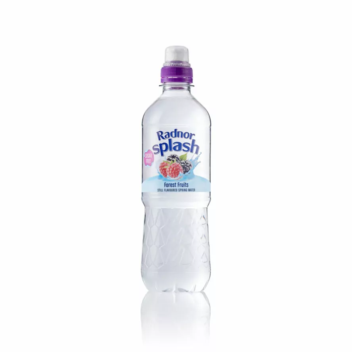 A close-up of the bottle cap and label emphasizing the eco-friendly packaging.