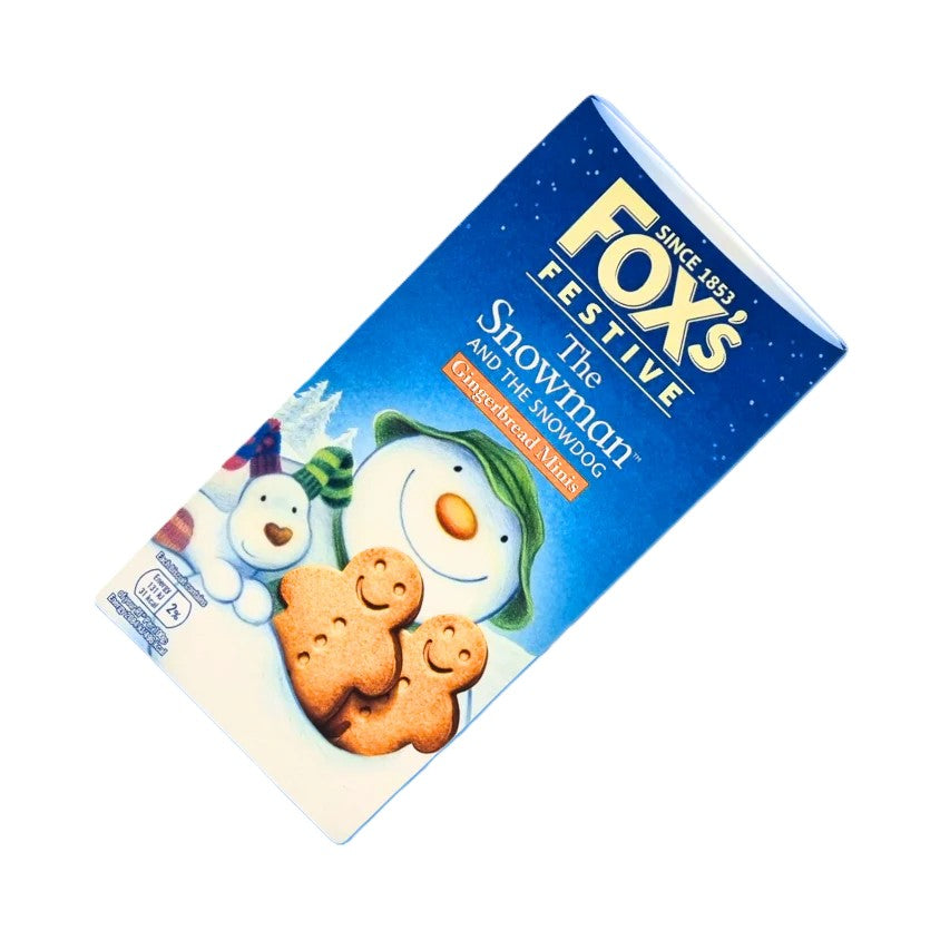 Foxs Festive The Snowman Mini Gingerbread Men Biscuits