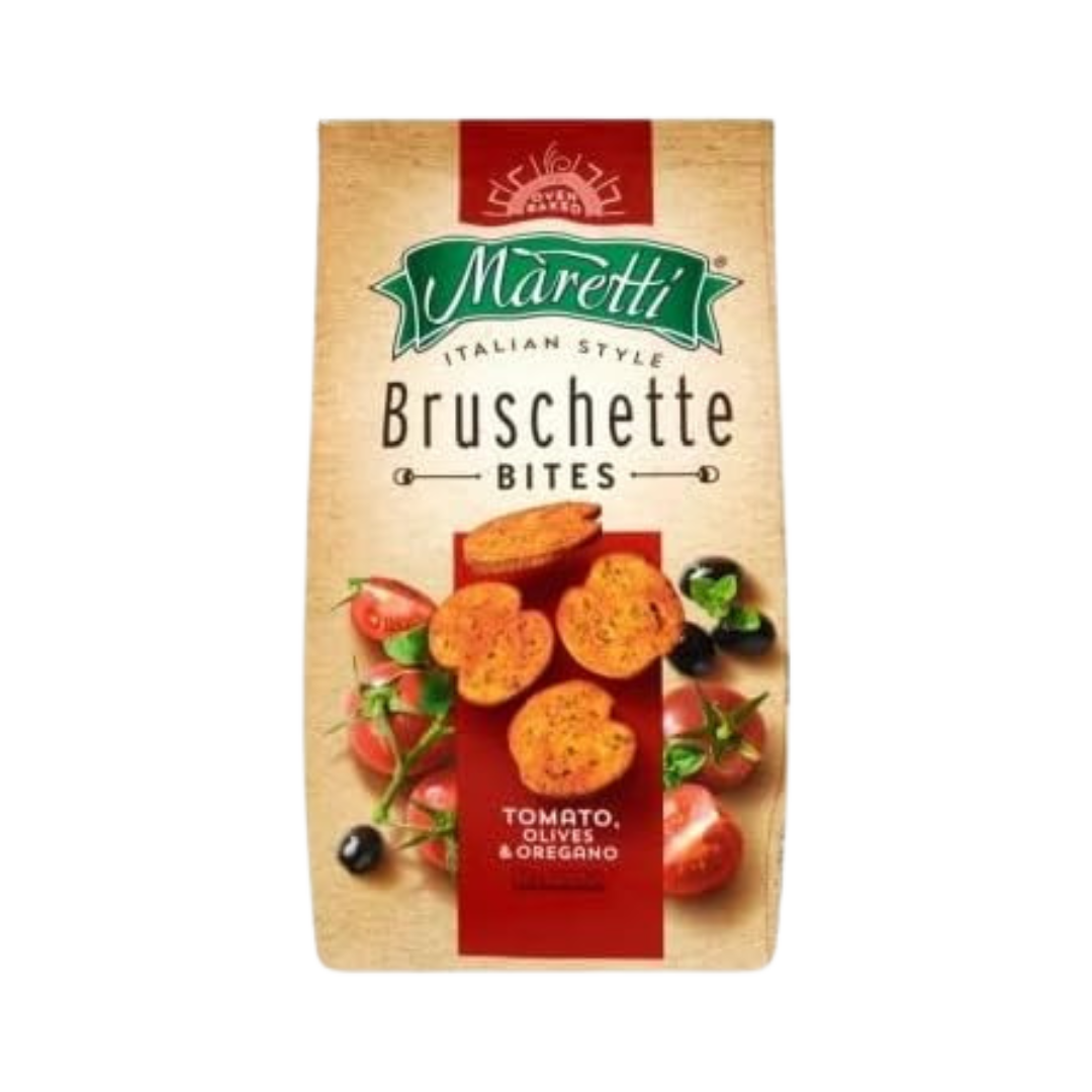 Close-up of Maretti chips showing tomato seasoning