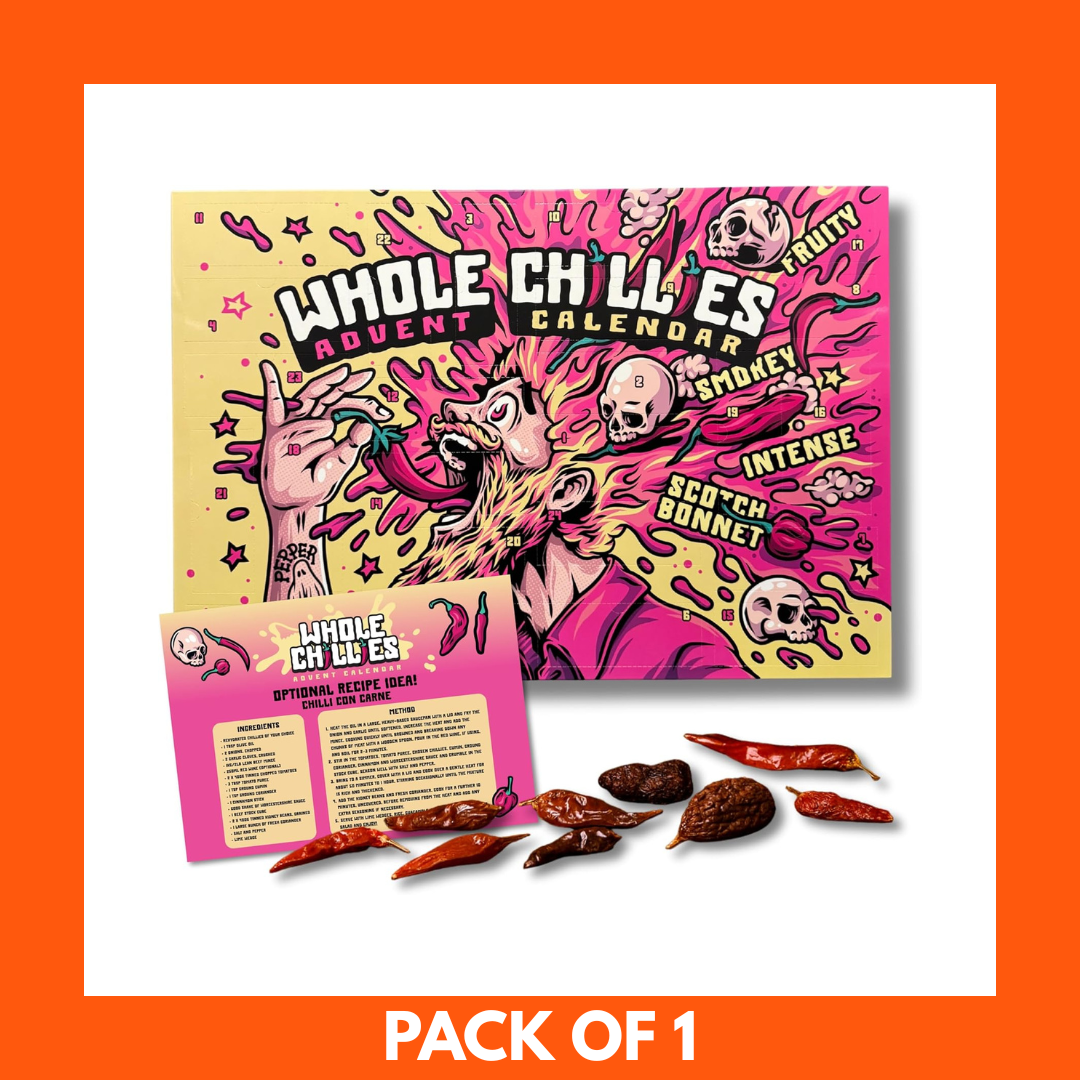 The Whole Chillies Advent Calendar 2025 – 24 Days of Fire x 1