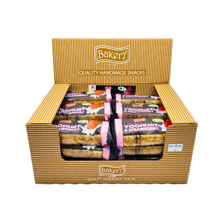 Pearl's Yoghurt & Strawberry Flapjack x 24