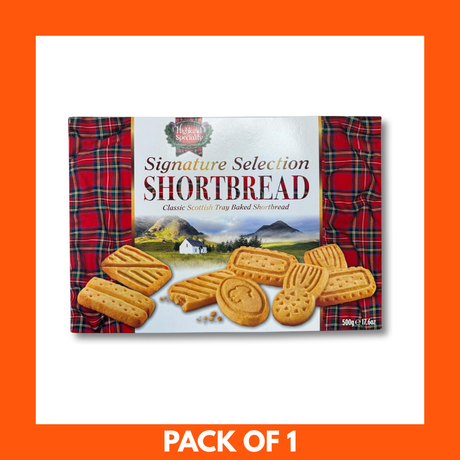 Highland Speciality Signature Shortbread Selection 500g