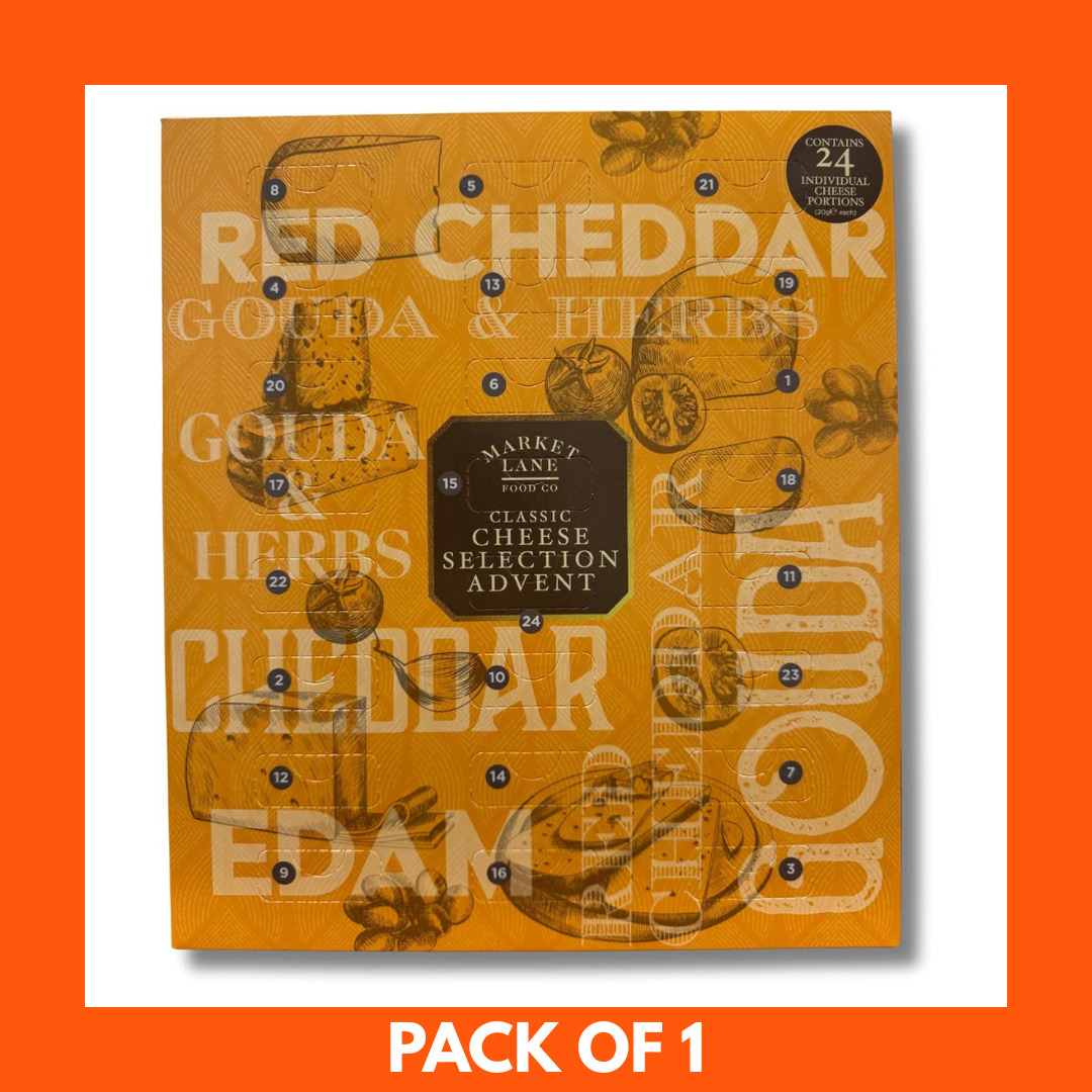 Market Lane Food Company Classic Cheese Advent Calendar Selection 2025 x 1