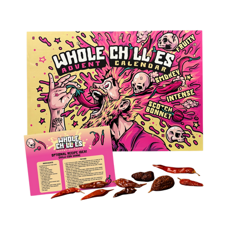 The Whole Chillies Advent Calendar 2025 24 days of fire box