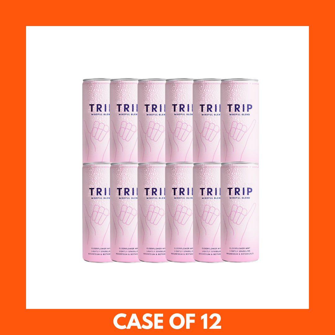 Trip CBD Elderflower Mint Drink 250ml x 12