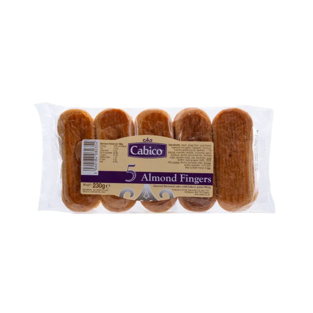 Cabico Almond Fingers 5's x 1