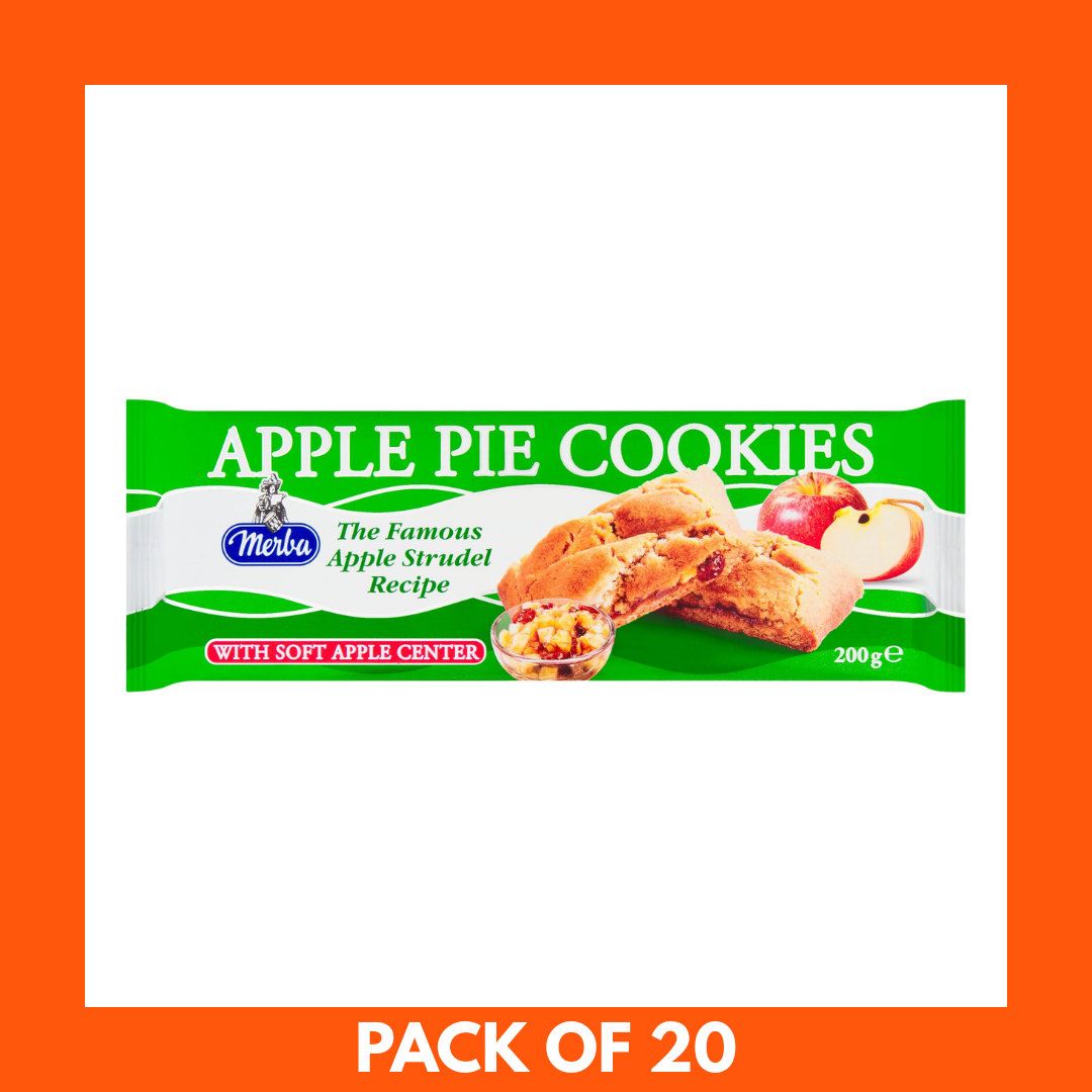 Merba Apple Pie Cookies 200g x 10