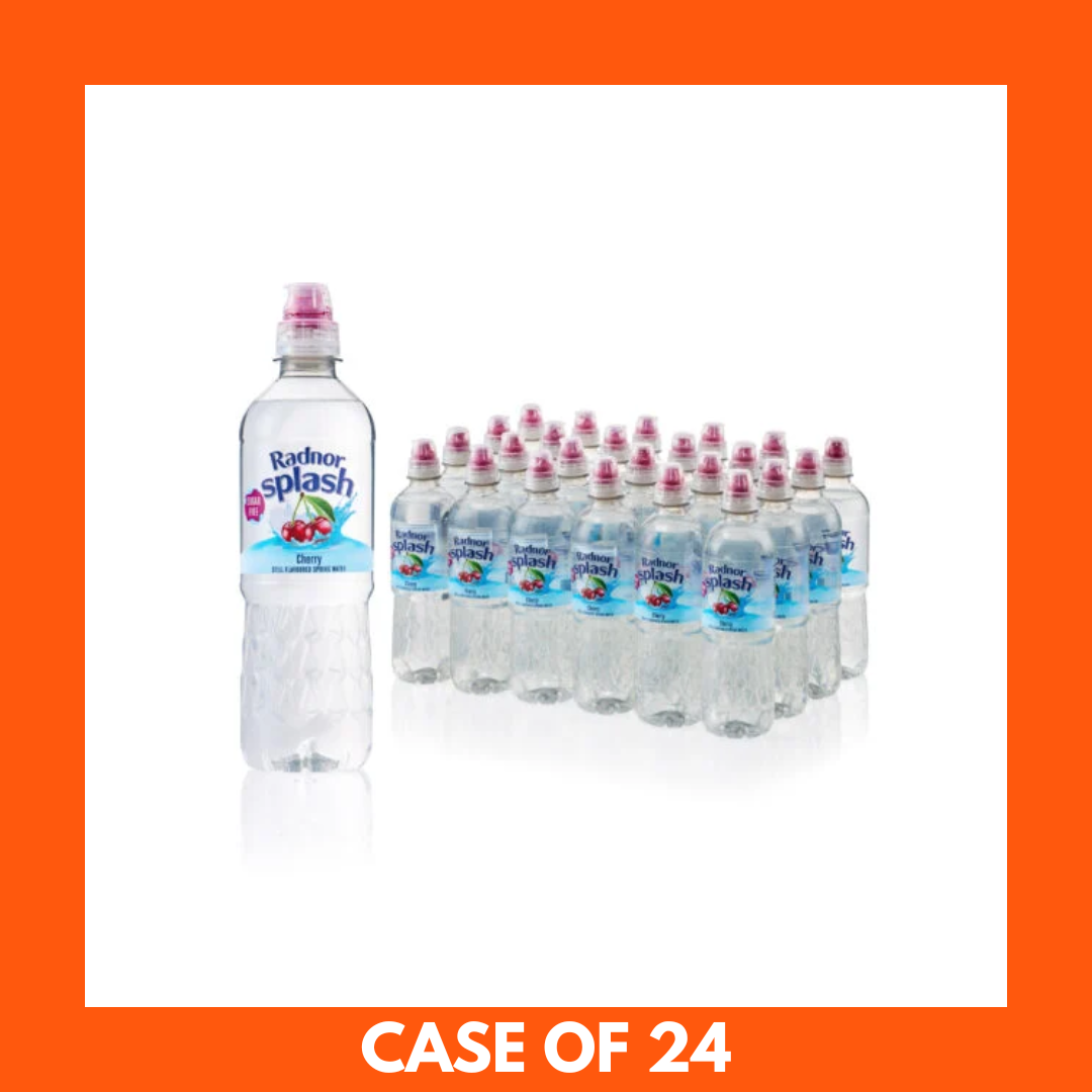 Radnor Hills Splash Cherry 500ml x 24
