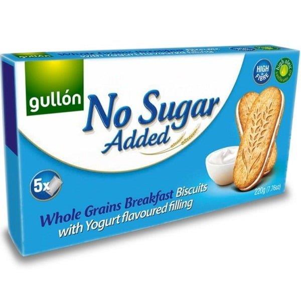 Gullon No Added Sugar Sandwich Biscuits Yogurt x 1