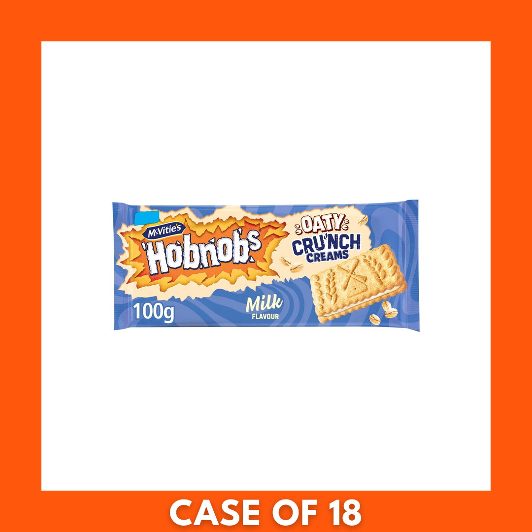 McVitie's Hobnobs Oaty Milky Biscuits 18 x 100g