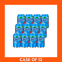 Fanta Berry 12 x 355ml — 12-pack of purple berry-flavored soda cans with branded Fanta logo