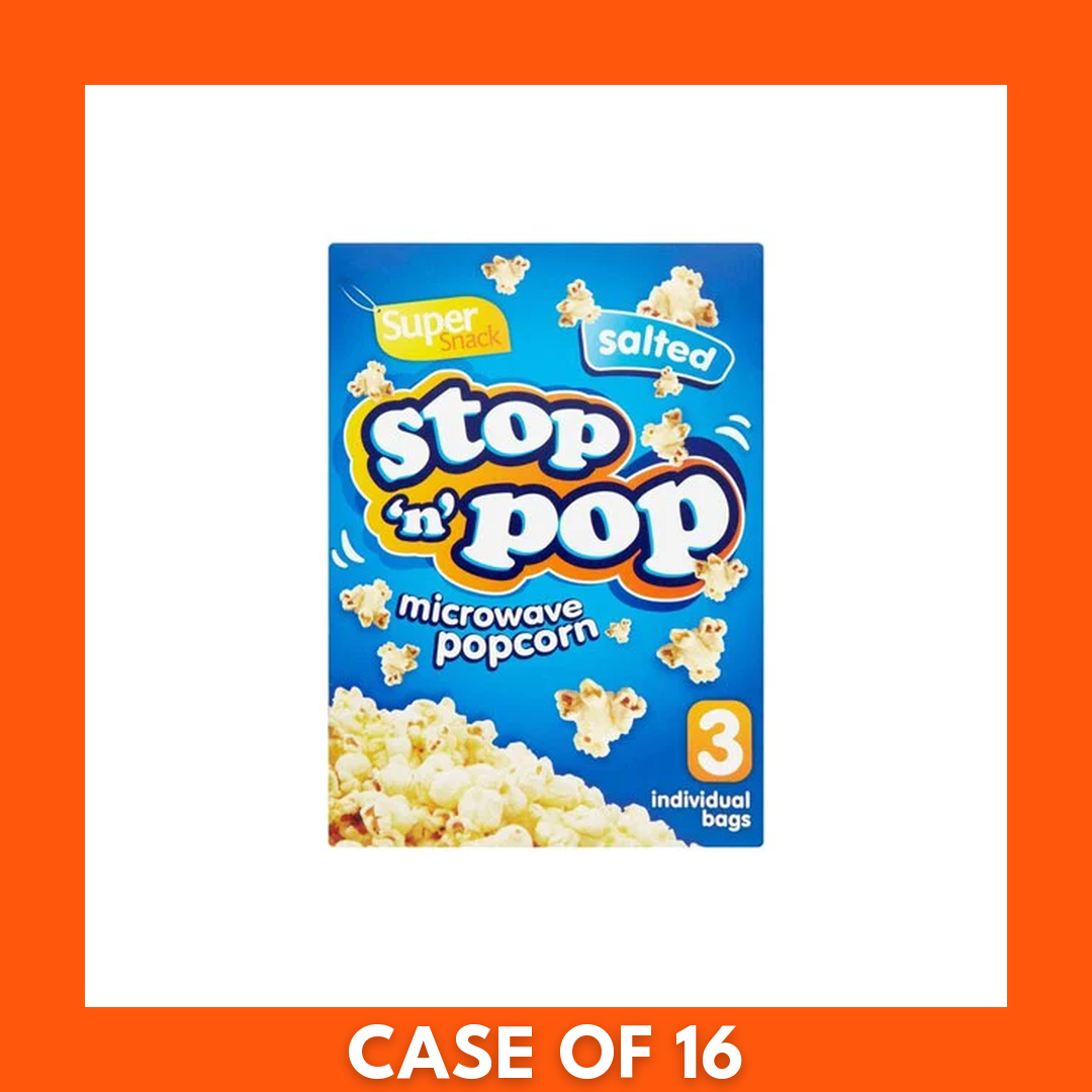 Microwave Salty Popcorn 3 x 85g (255g)