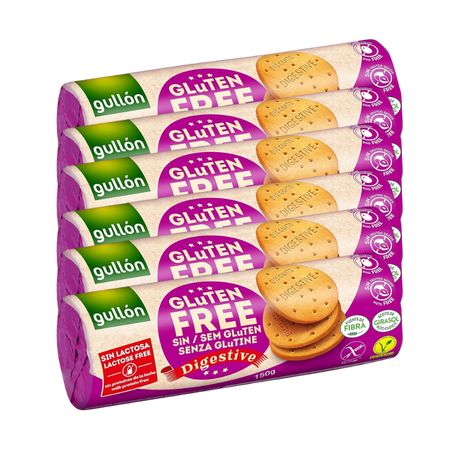 Gullon Gluten Free Digestive Biscuits pack front view