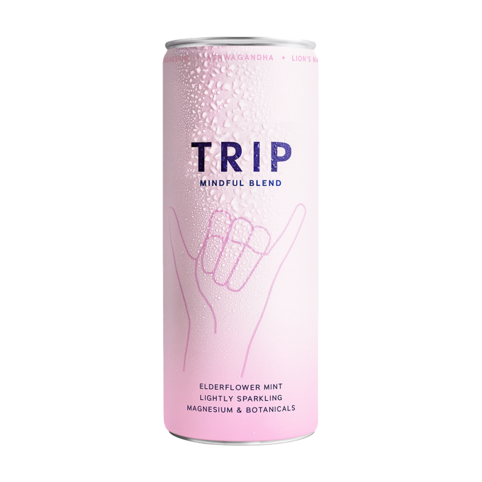 Trip Mindful Blends Elderflower Mint Drink 250ml x 12