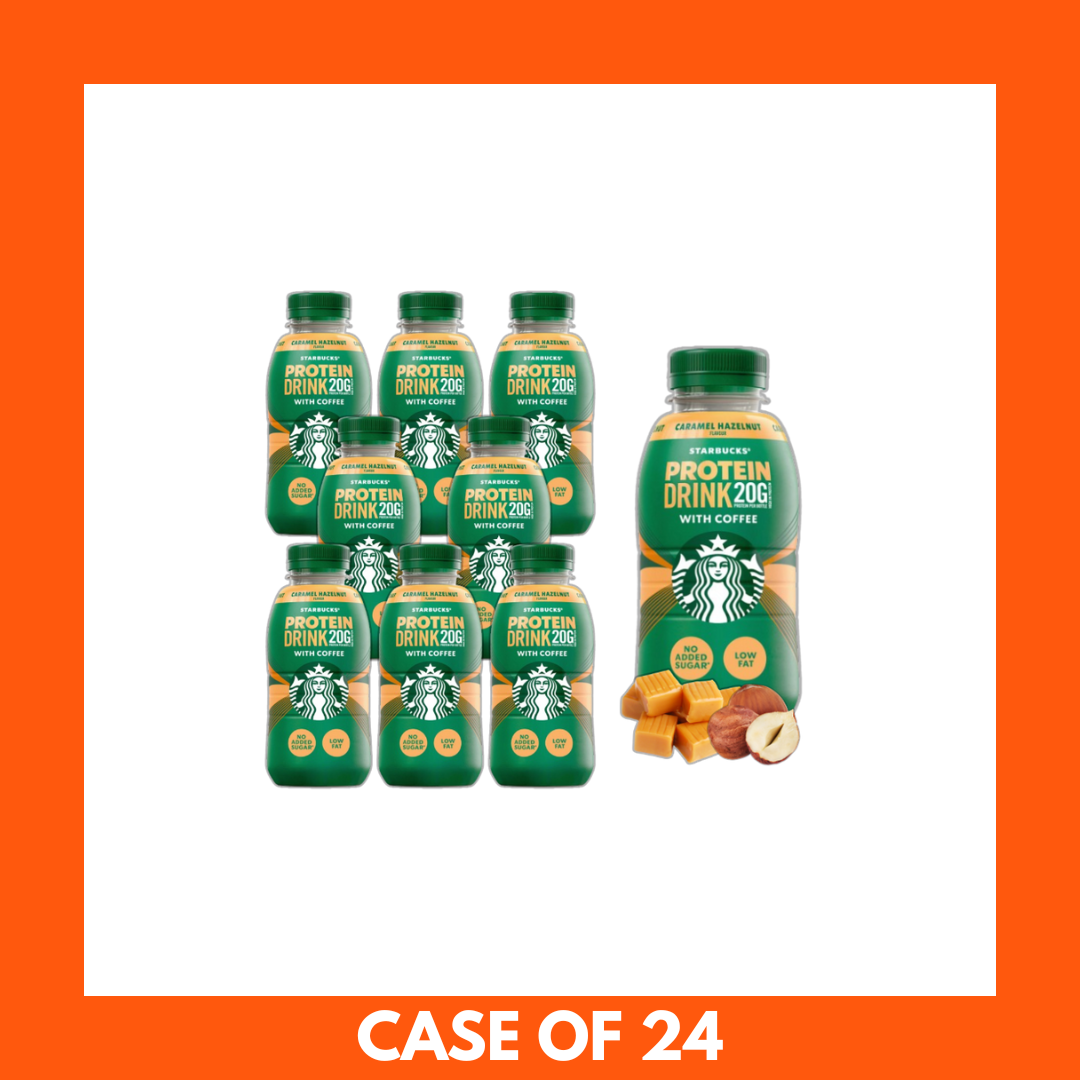Starbucks Caramel Hazelnut Flavour Protein Drink 330ml x 8