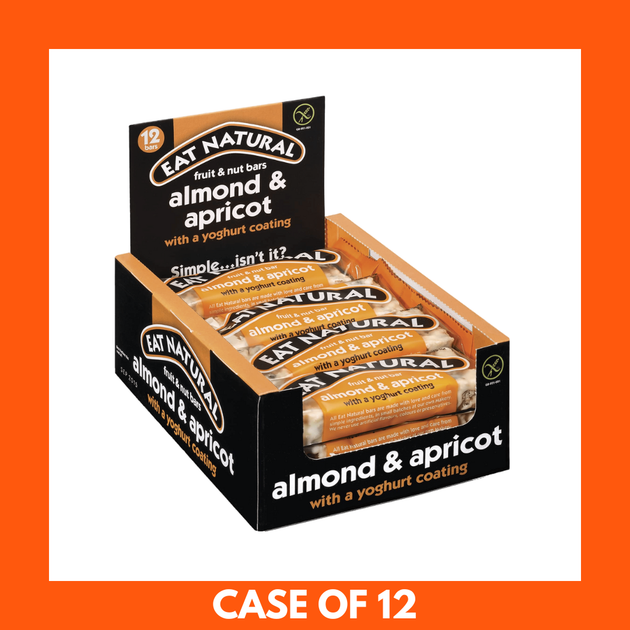 Eat Natural Almond & Apricot with Yoghurt Coating x 12