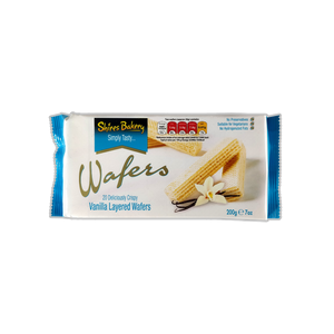 Shires Bakery Vanilla Wafers 200g x 1