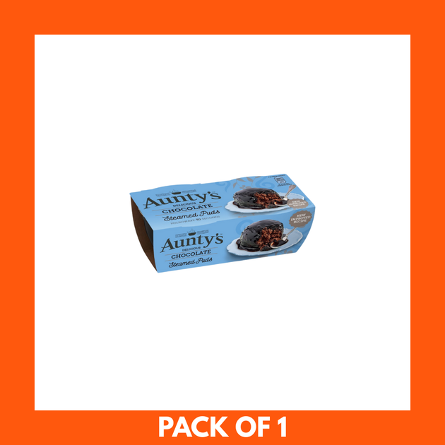 Aunty's Chocolate Steamed Puddings 2's x 1