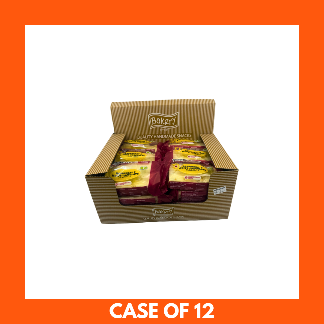 RJ Raspberry & White Chocolate Flapjacks