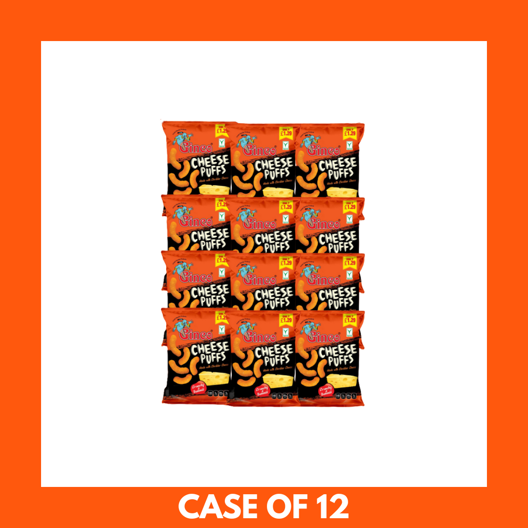 Ginco Cheese Puffs 100g x 12
