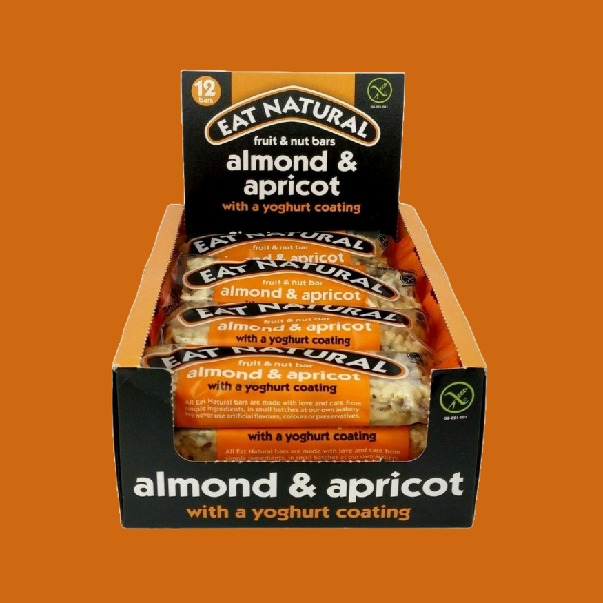 Eat Natural Almond & Apricot with Yoghurt Coating x 12