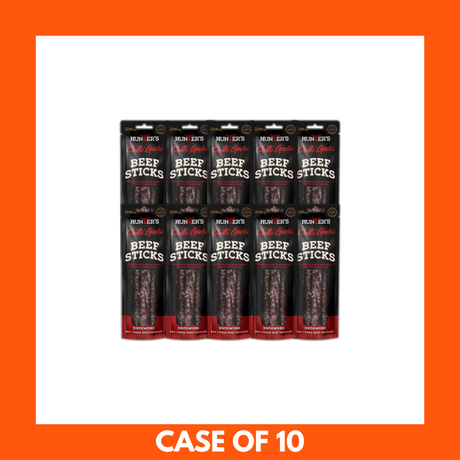 Hunters Chilli Garlic Beef Sticks (Droewors) 10 x 40g