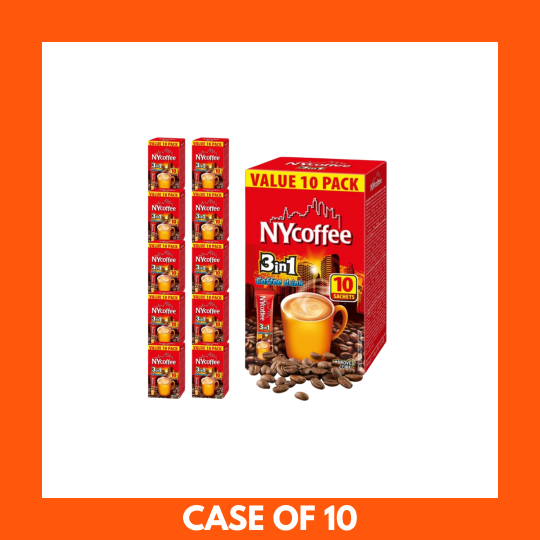 NY Coffee 3 in 1 With Sugar x 10