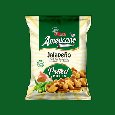 Americano Jalapeno Pretzel Pieces (Pack of 10)