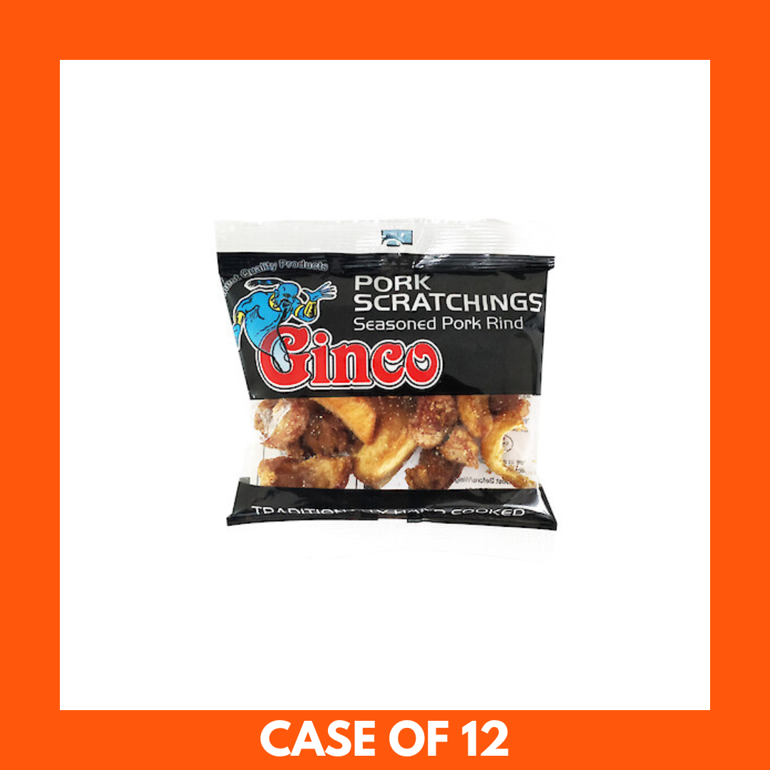Ginco Pork Scratchings x 12