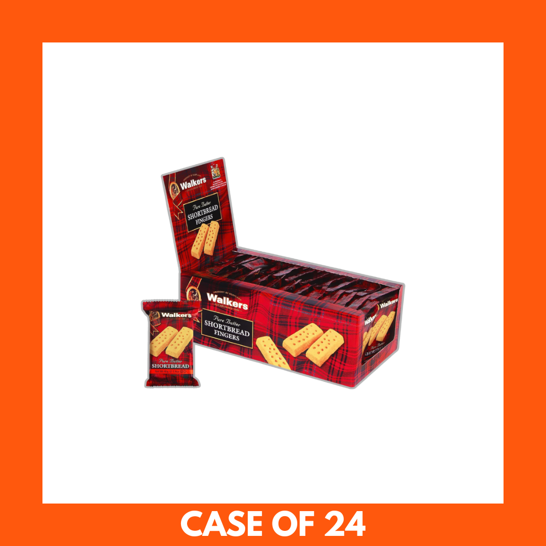 Walkers Shortbread Fingers 2's x 24