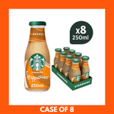 Starbucks Frappuccino Caramel Flavoured Iced Coffee x 8