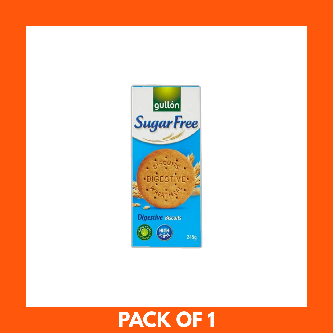 Gullon Sugar Free Digestive Biscuits 245g x 1