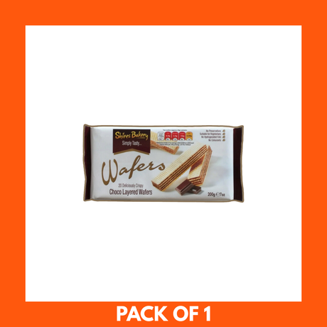 Shires Bakery Chocolate Wafers 200g x 1